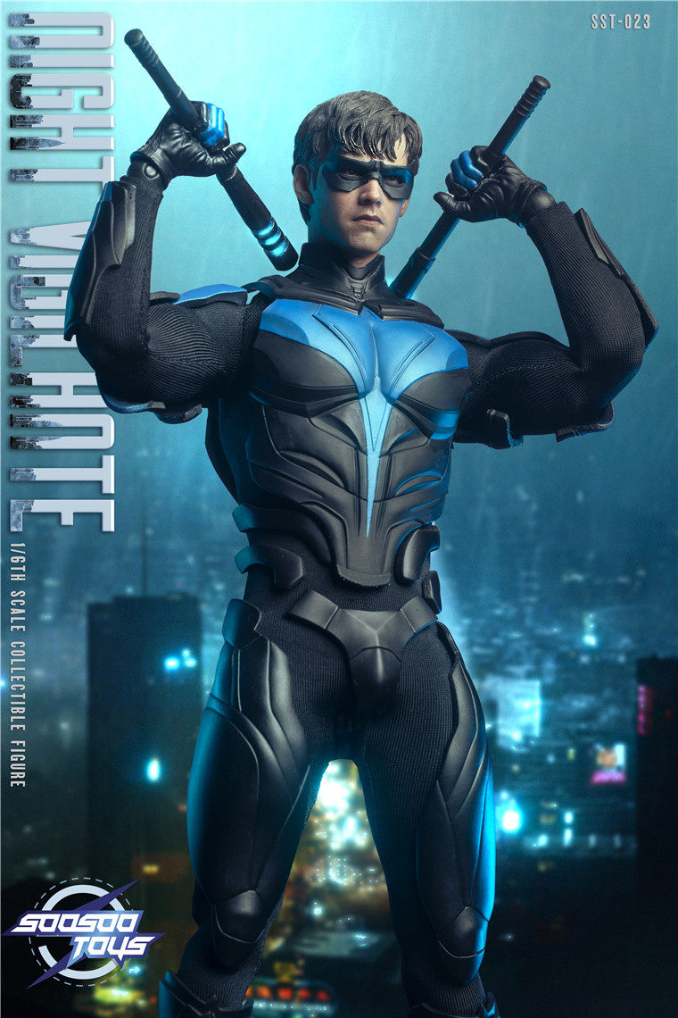 Soosootoys Teen Titans Nightwing 1/6 Action Figure deluxe ver. 12