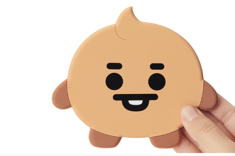 BT21 BABY系列硅胶隔热杯垫 家用餐桌防烫杯垫配饰 LINE FRIENDS