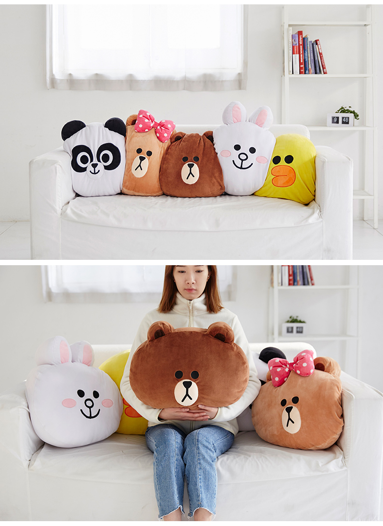 Coussin Manga LINE FRIENDS en polyester - Ref 2684363 Image 10