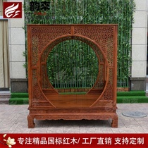 Burmese rosewood 1.8 meter canopy bed solid wood carved Chinese double bed mahogany Ming and Qing classical bedroom furniture