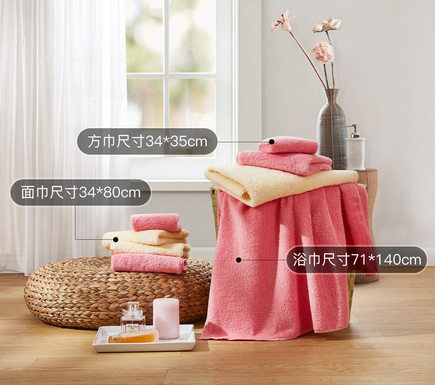 Uchino infield khăn bông em bé tắm sơ sinh siêu mềm bông nam và nữ nhà mềm giặt khăn - Khăn tắm / áo choàng tắm khăn choàng tắm