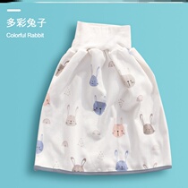 Anti-night urine children anti-bed urine skirt children waterproof washable and leak-proof cotton 3 years old baby urine skirt