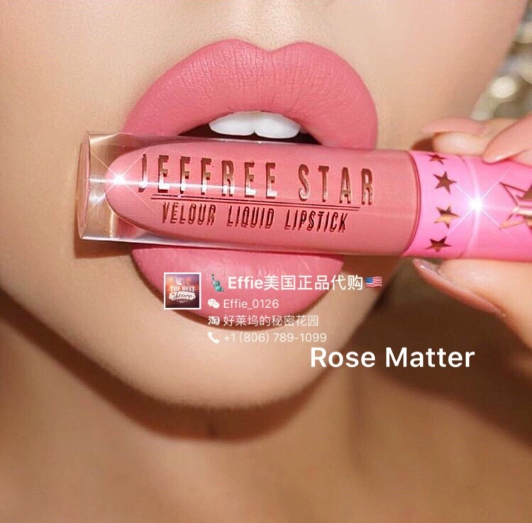 [Spot] Mỹ chính hãng Jeffree Star nhung mờ lâu dài mờ môi bóng kim loại men môi - Son bóng / Liquid Rouge