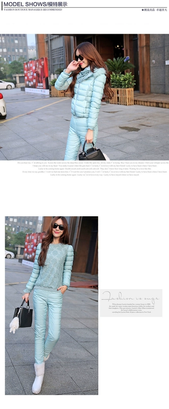 2019 thu đông mới cotton mới ba mảnh vest xu hướng vest nữ xuống cotton với cổ áo áo phao béo nữ