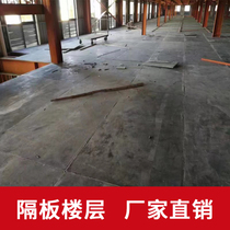Cement Pressure Plate Steel Structure Attic Floor Building Load Bearing Plate Cement Fiber Floor Wall Duplex Building Fireproof Calcium Silicate Board