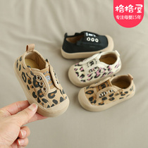 Childrens canvas shoes casual board shoes spring and autumn mens and womens baby shoes winter baby non-slip soft bottom toddler shoes autumn