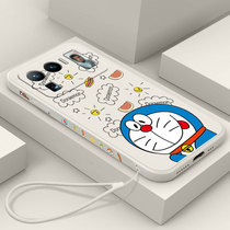 Side Doraemon Xiaomi 11ultra mobile phone case Xiaomi 11 youth version creative soft shell Tide brand pattern liquid mi11lite silicone anti-drop lens all inclusive men and women protective cover