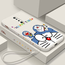 Doraemon red rice k30pro mobile phone case new k30 liquid silicone all-inclusive anti-drop side cute k30pro Supreme commemorative version personality creative Net red ins simple protective cover