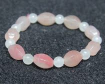 Natural jade Guilin chicken blood jade lady ice bracelet red jade hand string rice bead bracelet gift