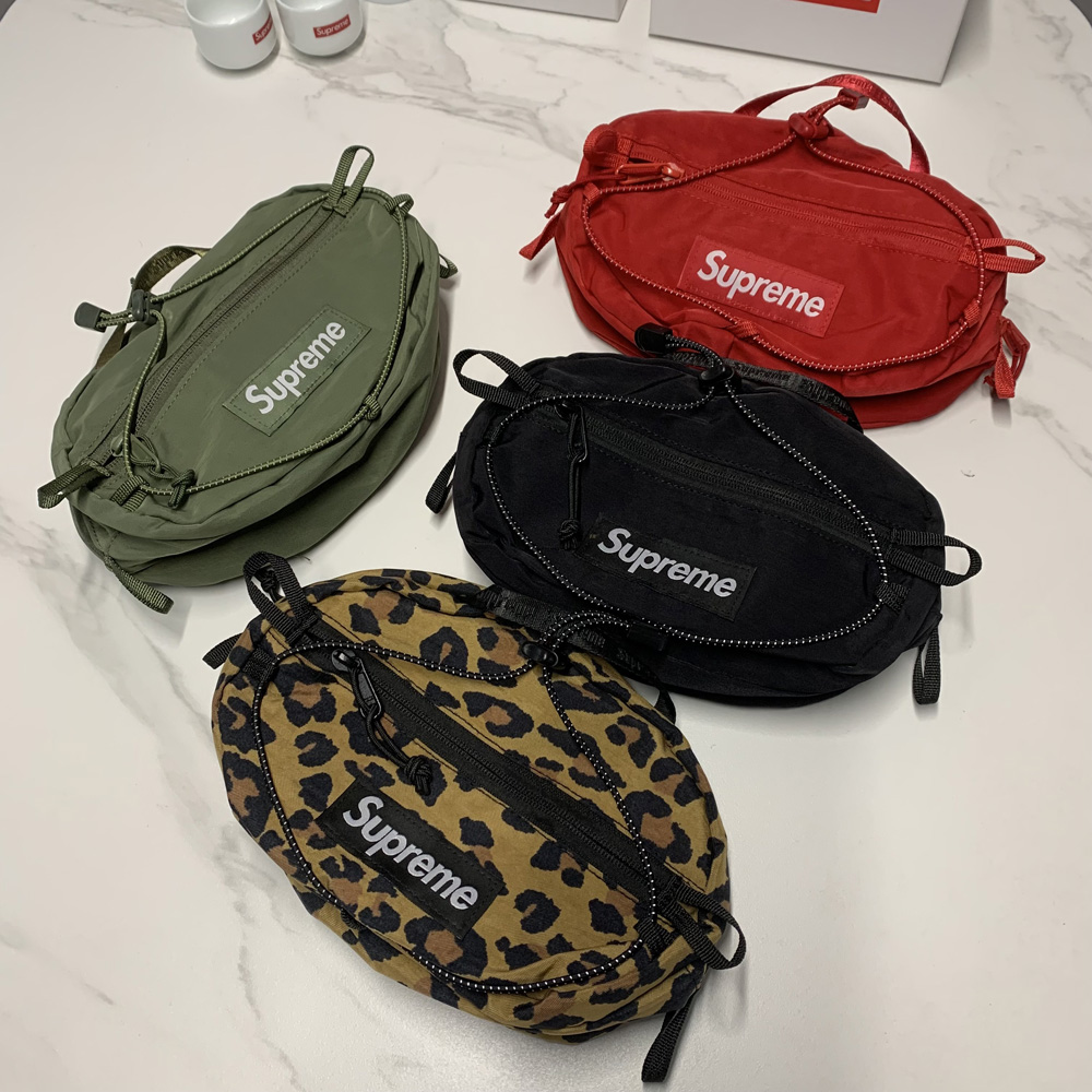 20FW 49th Waist Bag Women's BAO WEN Canvas Casual Small Waist Bag European and American Men One Shoulder Diagonal Chest Bag