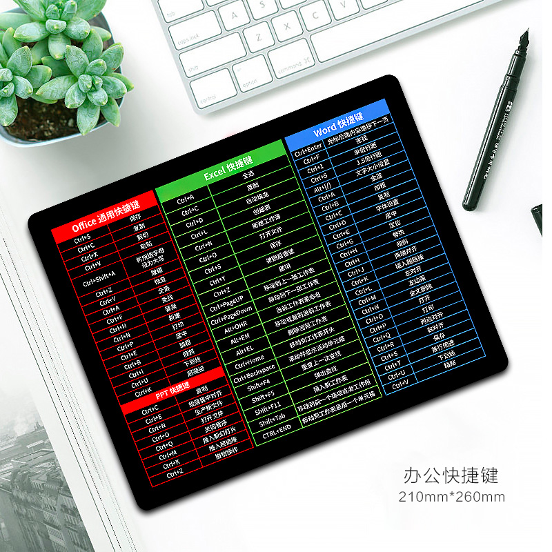 Mouse pad small number thickened cute girl cartoon wrist game oversize slip rat cushion wide