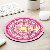 Round Mouse Pad Thickened small number cartoon cartoon Cartoon Guard Computer Office New Custom Made Creative Mat