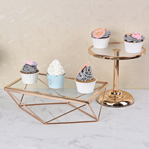 Cake stand Dessert table display stand Cake table top bag table Dessert shelf tray decorative ornaments props