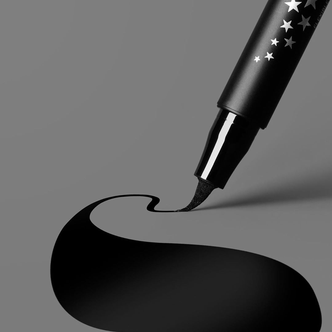 Spot Bút kẻ mắt Kat Von D Lasting KVD Car Crash Long Lasting Waterproof Eyeliner Tattoo Tattoo - Bút kẻ mắt eyeliner chì