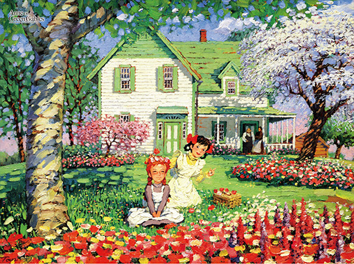 Order Haksan Jigsaw Puzzle Annie of Green Gables - Flower Season