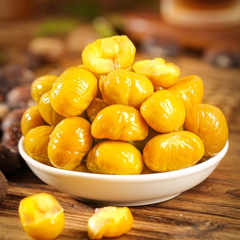 震惊!中栗板栗仁竟是零食界的隐藏王者?500g吃出幸福感的神仙零食!💥-即食板栗-淘宝好物网