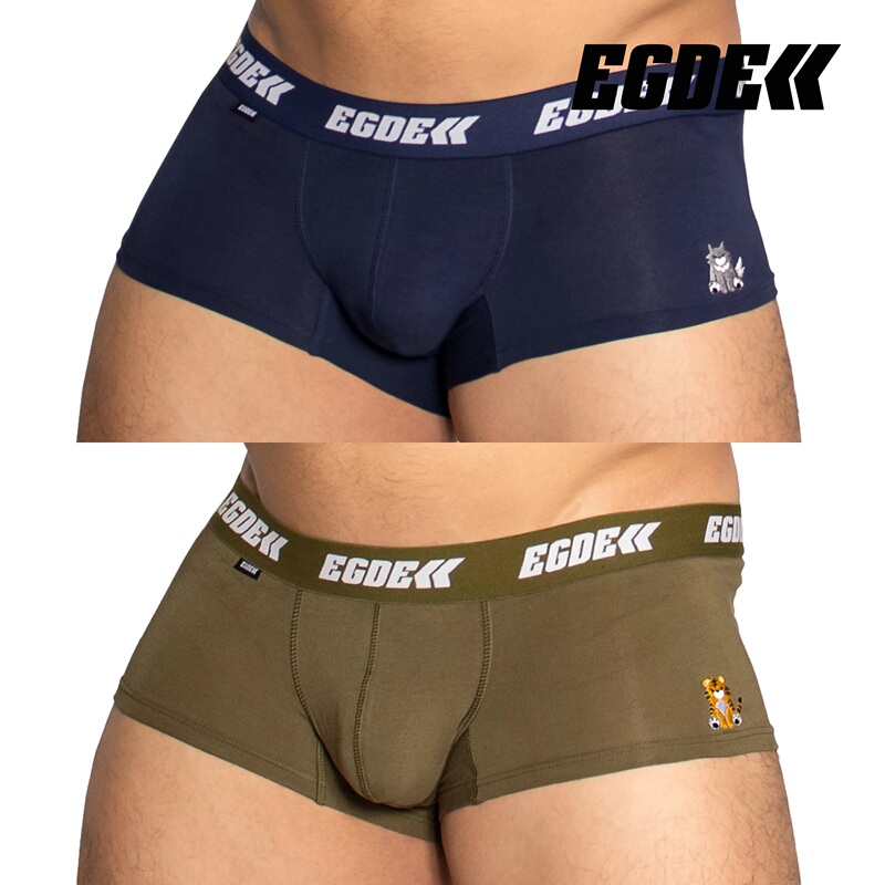 【4180】Egde Men's Boxer Briefs Beasties Ultra-Low Waist Short Boxing Shorts 【4180】Egde Men's Boxer Briefs Beasties Ultra-Low Waist Short Boxing Shorts