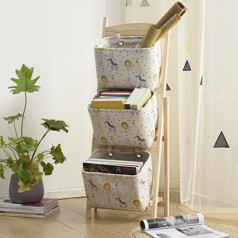 Children's toy storage shelf bookshelf floor rack baby picture book finishing shelf multi-layer storage artifact home