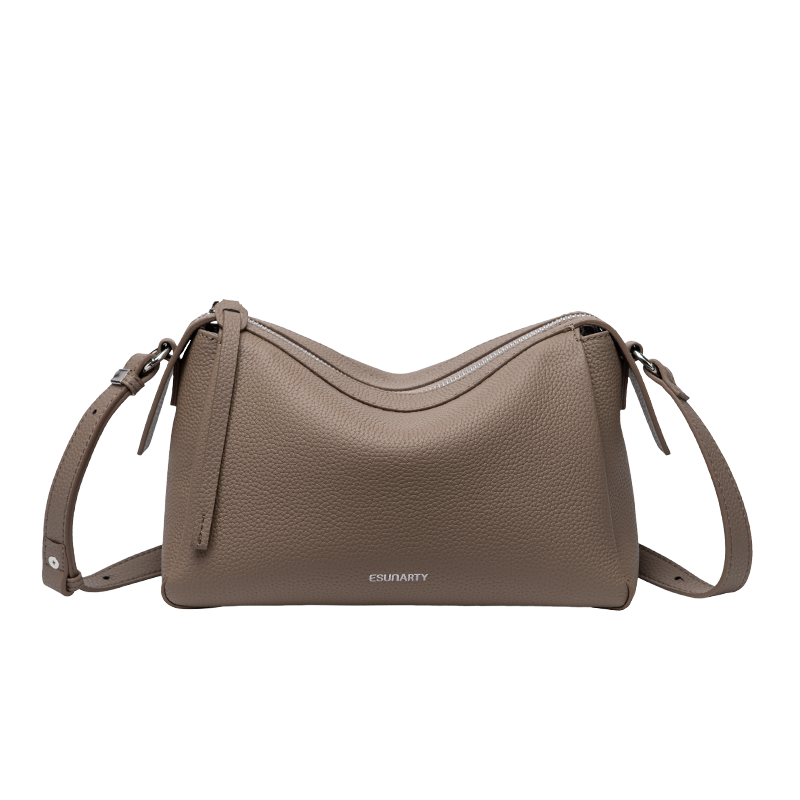 Women's Genuine Leather Crossbody Bag 2025 New Arrival Top Grain Cowhide Large Capacity Shoulder Bag Underarm Bag For Women - Thumbnail 5