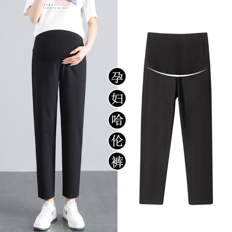 maternity cigarette trousers Spring/summer maternity work pants: flattering cigarette pants recommended!  the perfect pants for pregnant women commuting