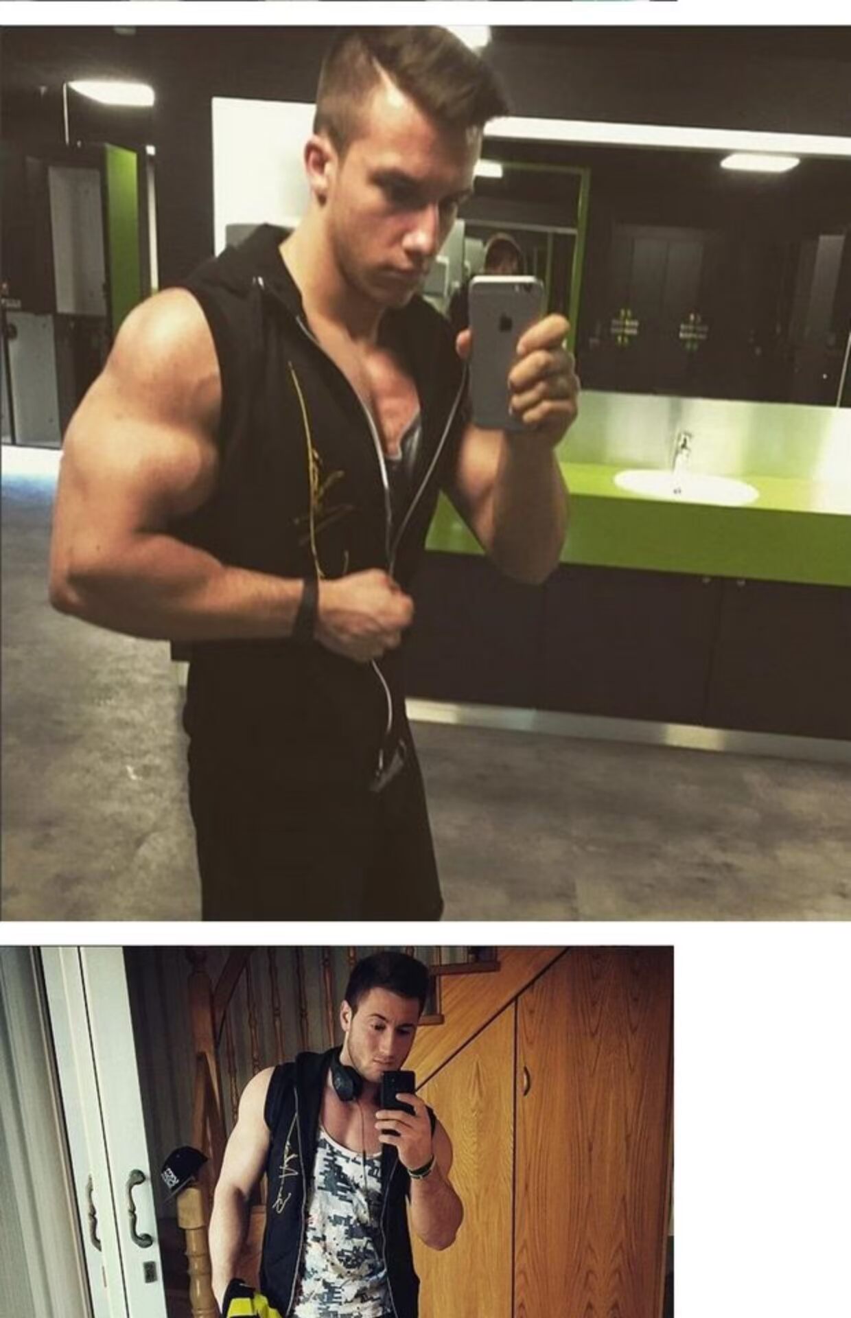 2018 mới bác sĩ cơ bắp thể dục anh trai thể thao vest nam chạy đào tạo nam vest vest châu Âu và Mỹ áo khoác gió nữ adidas