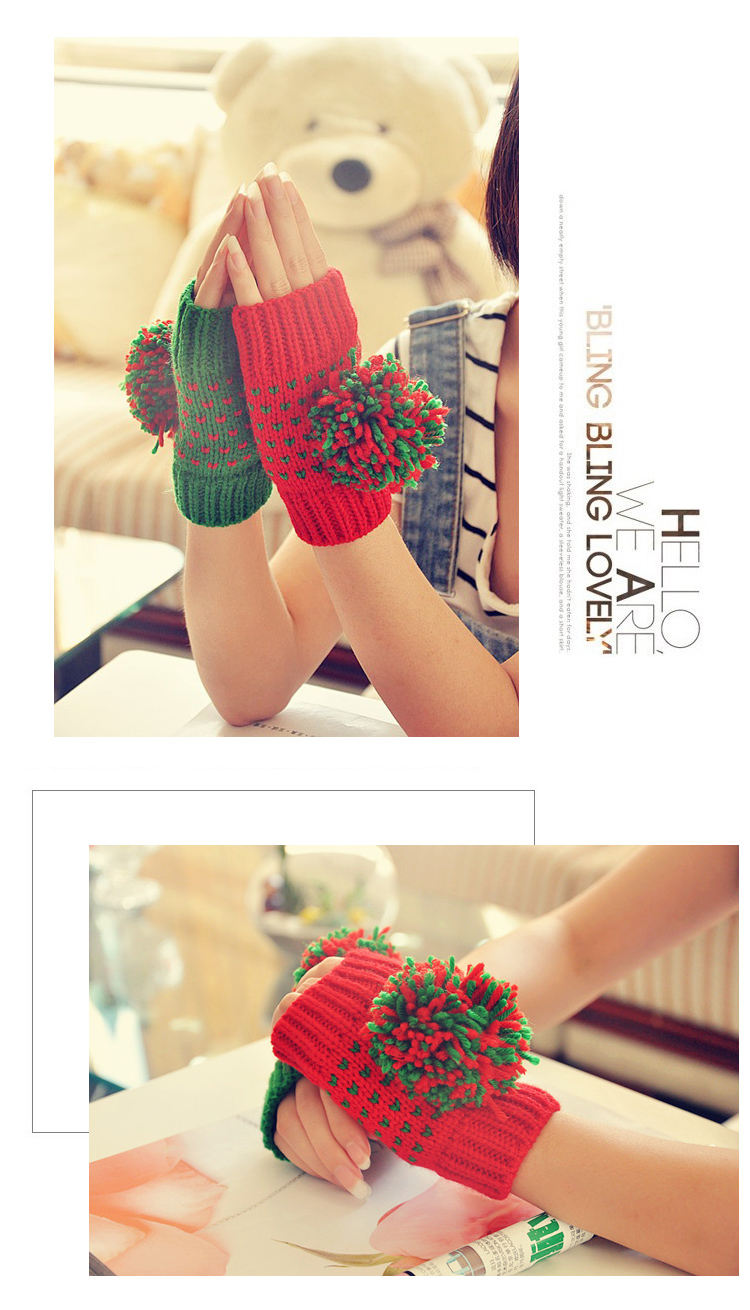 Gants pour fille en de laine - Ref 2150621 Image 7