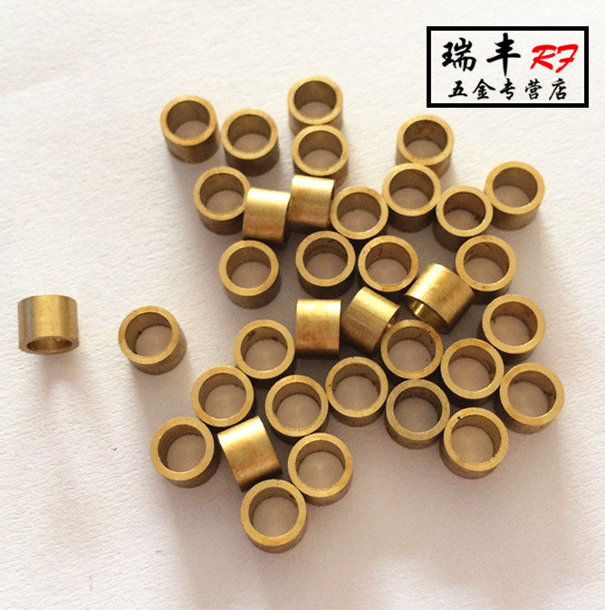 Tensile gun copper sleeve steel sleeve single Reed double reed three spring pay-off rack booster gun tension meter accessories combination guide wheel Strand