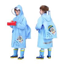 Childrens raincoat Boys 2022 Primary school children First grade new belt Schoolgirls special rain cape for big boy boy to school