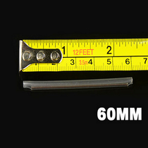 6cm optical fiber heat-shrink pipe optical cable fusion sleeve transparent white 60mm hot-melt pipe protective sleeve