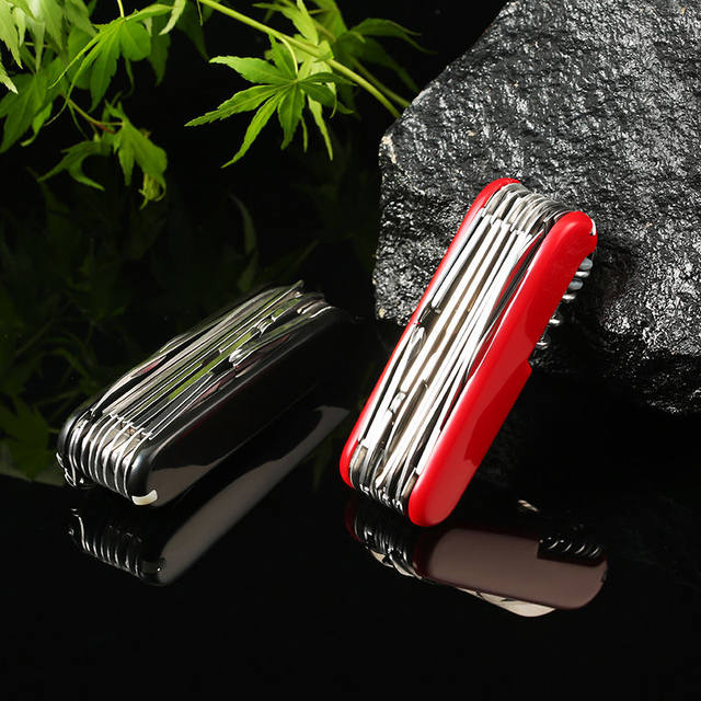 Swiss Army Knife Multifunctional Folding Pocket Knife Outdoor Field Survival Portable Mini Camping Knife Field Field Survival Tool