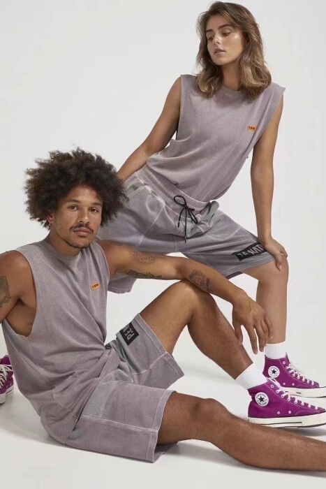 Pe Nation Men's Pure Cotton Loose Shorts