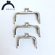 6 5CM 8 5CM square glossy surface embossing constant hole base opening gold dozens of clothes