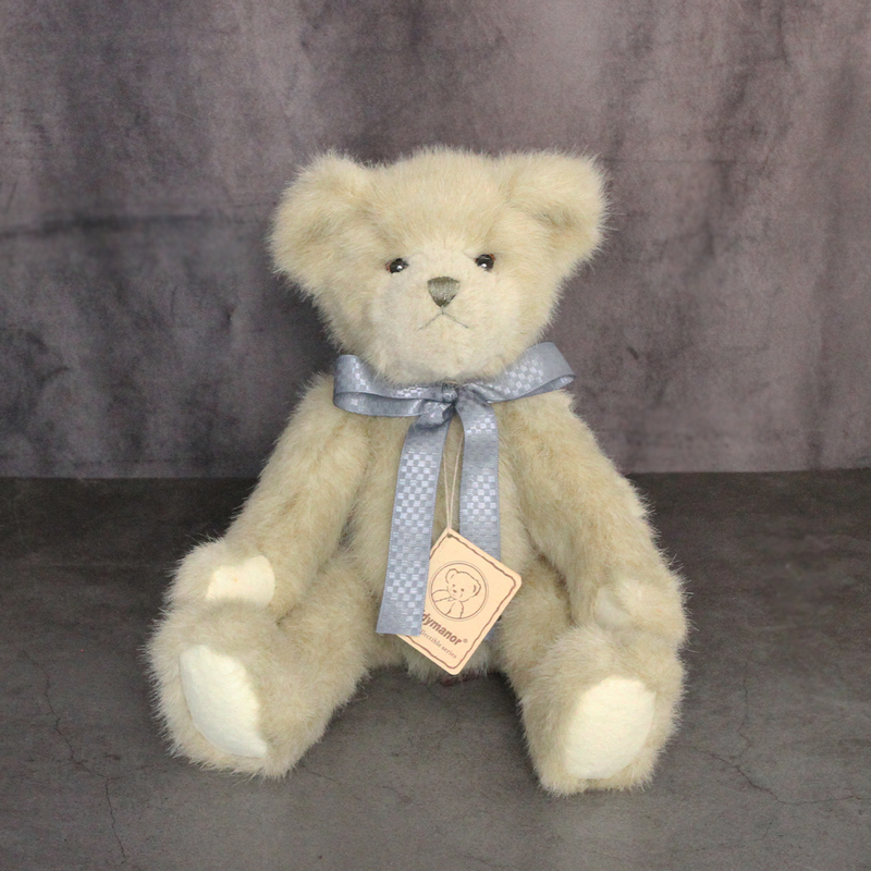 Teddymanor Gray-Brown Teddy Bear Five-Joint Plush Toy Handmade Doll Gift Teddymanor Gray-Brown Teddy Bear Five-Joint Plush Toy Handmade Doll Gift