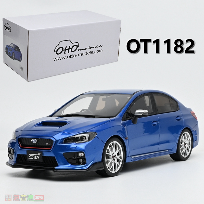 Otto 1:18 Subaru Wrx Sti S207 2015 Resin Car Model Finished Product