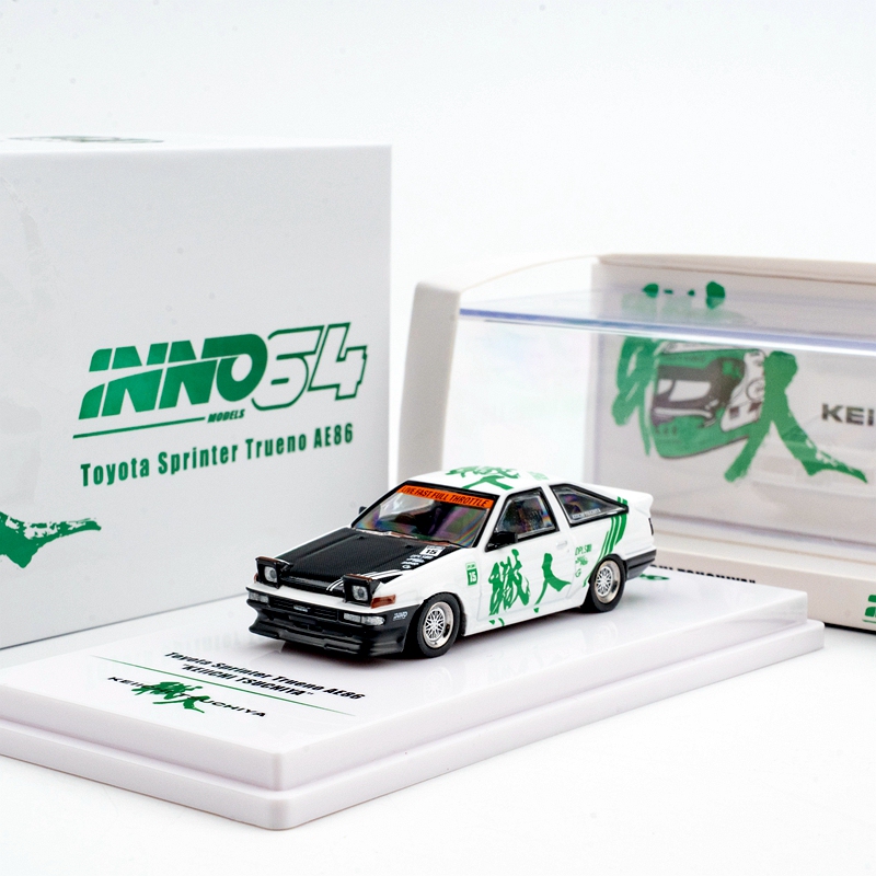 Inno 64 Toyota Toyota Sprinter Trueno Ae86 Keiichi Tsuchiya Car Model Inno 64 Toyota Toyota Sprinter Trueno Ae86 Keiichi Tsuchiya Car Model