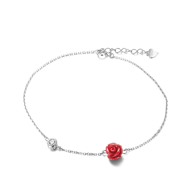 Bracelet de cheville Femme en Argenterie - Ref 3102959 Image 5