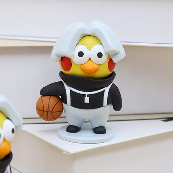 Just because of Your Beauty, the Little Black Boy Kunkun Is a Figurine That Can Sing, Dance, Rap, Play Basketball, and Is a Creative Car Decoration Model