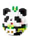 Creative Giant Panda Tuan Tuan Small Particle Building Blocks Children's Educational Toys 3D Puzzle Birthday Gift