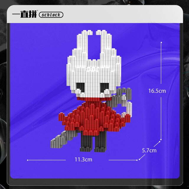 Hollow Knight game peripheral Little Knight Bumblebee Quiro assembled building block model series particle toy ornaments