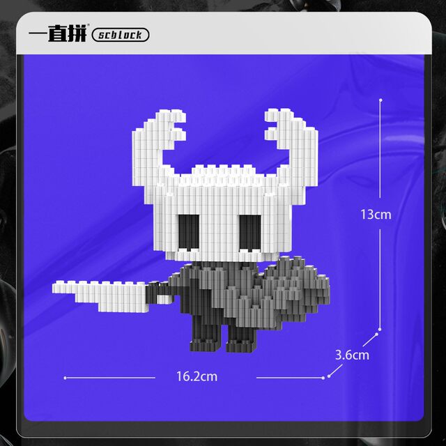 Hollow Knight game peripheral Little Knight Bumblebee Quiro assembled building block model series particle toy ornaments