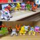 Digimon Tiny Particle Building Block Model Children's Educational Toy Agumon Gabumon Figurine Ornament