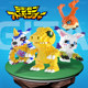 Digimon Tiny Particle Building Block Model Children's Educational Toy Agumon Gabumon Figurine Ornament