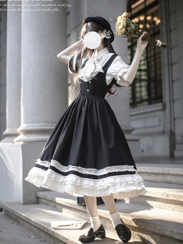 胡桃木 JK【Hathaway】оригинальное легкое платье-жилет в британском стиле ретро в стиле преппи Богатая леди чувствует лето