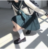 Walnut JK [Songyu Gao] Оригинальный jk униформа чернила зеленое молоко белое тело золотоимирновые школьные костюмы.