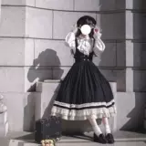 Элегантный длинный ретро фонарь, плащ, в британском стиле