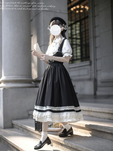 胡桃木 JK【Hathaway】оригинальное легкое платье-жилет в британском стиле ретро в стиле преппи Богатая леди чувствует лето