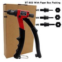 Original Taiwan Sea flying shark BT603 manual Ram gun pull riveting screw gun M3M4M5M6