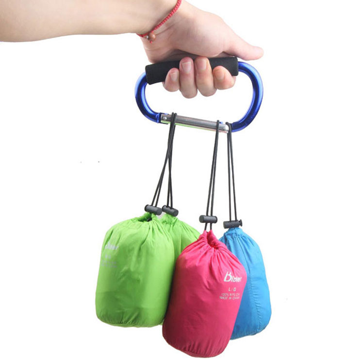 Giày trượt patin khóa chống tay cầm rau xoắn túi mua sắm móc kim loại di động móc cửa hàng bách hóa nhỏ - Thiết bị sân khấu đèn led nhấp nháy theo nhạc