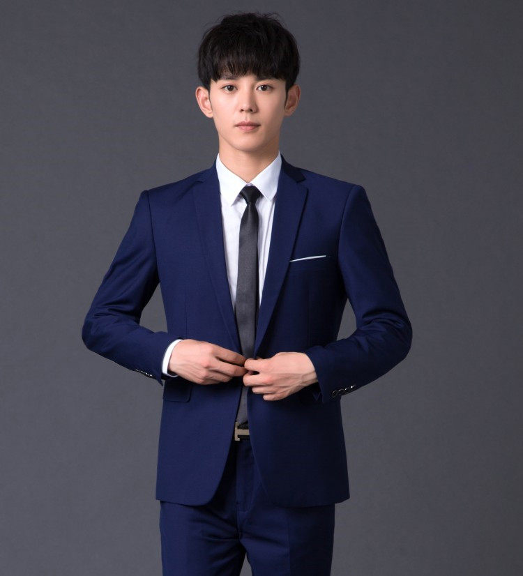 Costume homme WANGLIUYANG en coton pour automne - Ref 1551439 Image 26