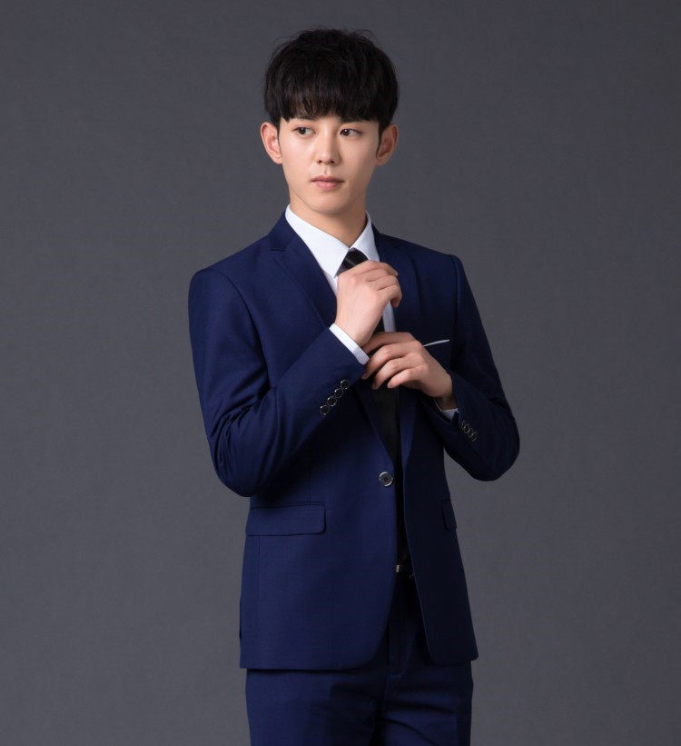 Costume homme WANGLIUYANG en coton pour automne - Ref 1551439 Image 25